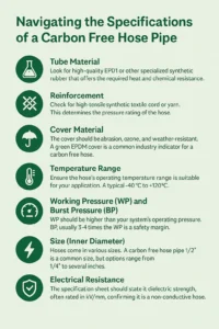 carbon free hose application