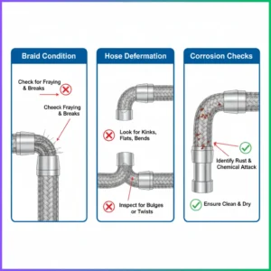 ss braided hose pipe