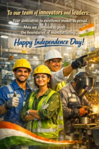 factory Independence Day message