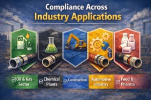 Industrial hose compliance