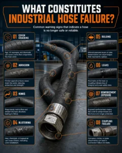 Industrial hose failure
