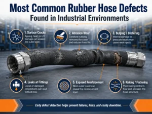 Rubber hose defects