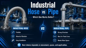 Industrial Hose vs Pipe