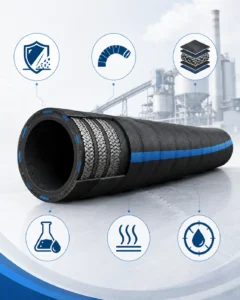 Rubber Hose for Slurry and Fly Ash