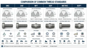 UNC vs UNF vs Other Thread Types