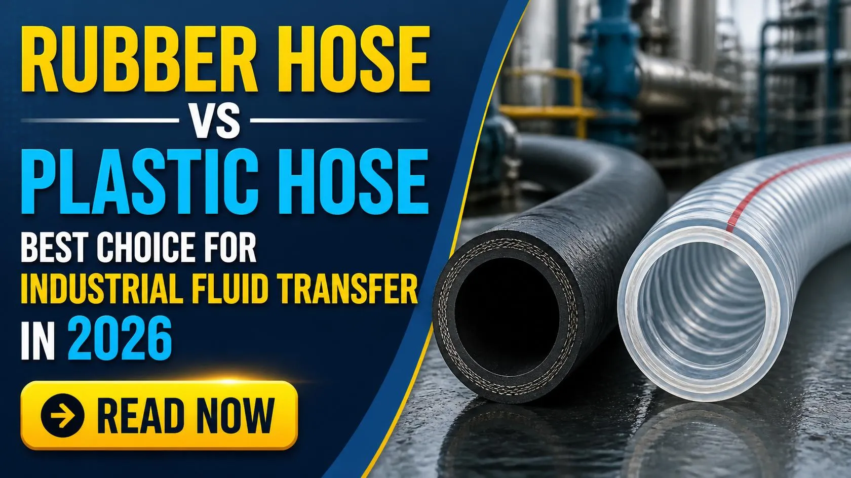Rubber Hose vs Plastic Hose
