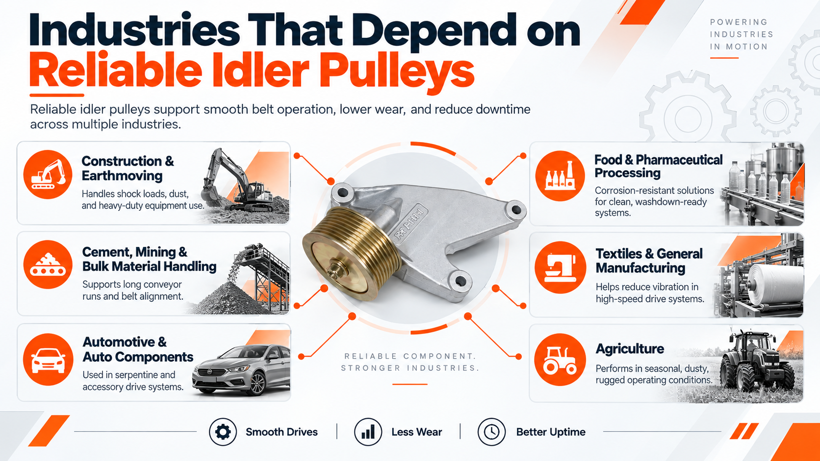 Industries-That-Depend-on-Idler-Pulley