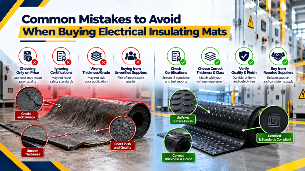 Mistakes To Avoid Electrical Insulating Mat Manufacturers